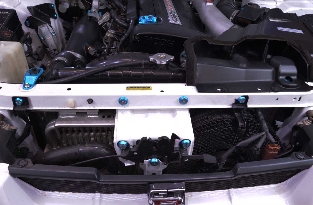 Platinum Racing Products - Nissan "R Chassis" Engine Bay Dress Up Washer Kit