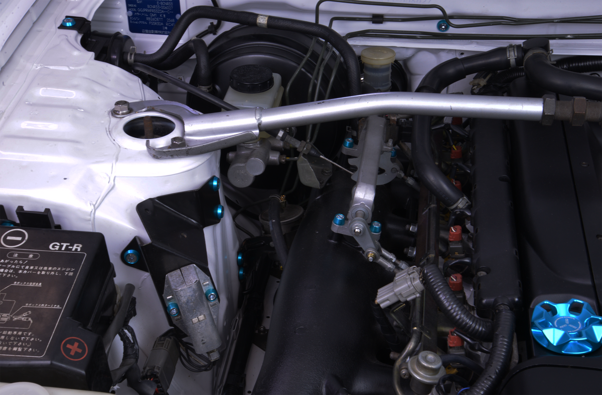 Platinum Racing Products - Nissan "R Chassis" Engine Bay Dress Up Washer Kit