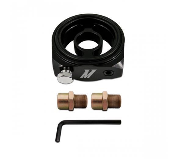 Mishimoto Oil Filter Sandwich Plate Adapter - M20 x 1.5" & 3/4" UNF motors.