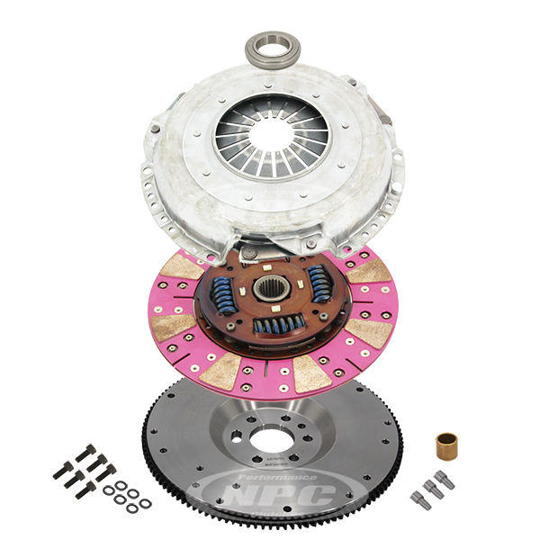 NPC Super Heavy Duty Cushion Button Clutch & Flywheel Package (122 tooth) - Hemi 6