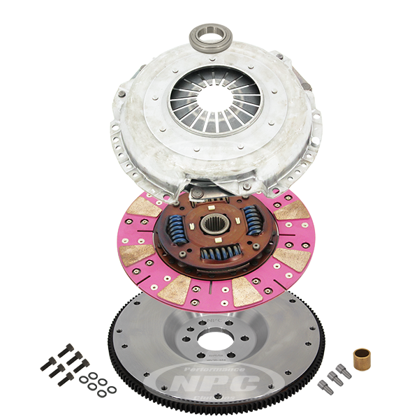 NPC Super Heavy Duty Cushion Button Clutch & Flywheel Package (148 tooth) - Hemi 6