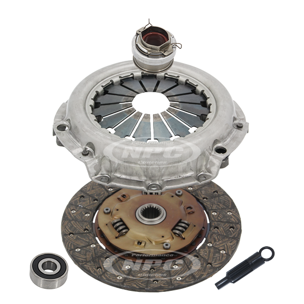 NPC Heavy Duty Organic Clutch Kit (suit factory flywheel) - 1HZ Landcruiser