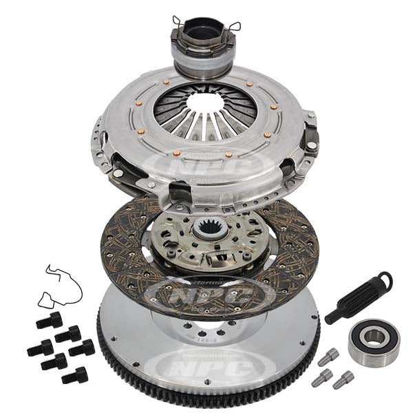 NPC Super Heavy Duty Organic 1300 Clutch & Flywheel Package - 1HD Landcruiser