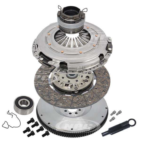 NPC Super Heavy Duty Organic 1300 Clutch & Flywheel Package - 1HZ Landcruiser