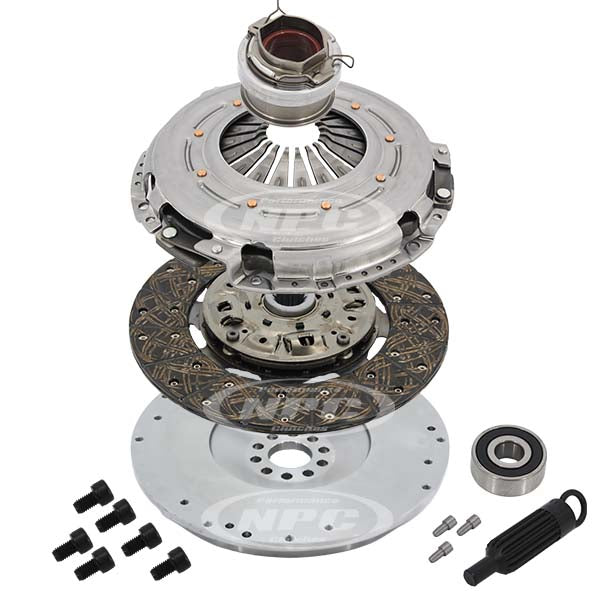 NPC Super Heavy Duty Organic 1300 Clutch & Flywheel Package (requires original ring gear) - 1FZ Landcruiser