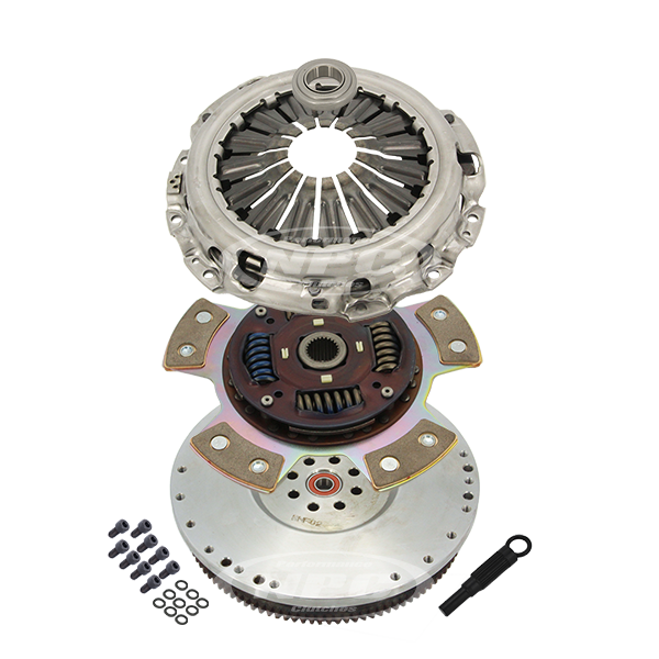 NPC Super Heavy Duty Button Clutch & Flywheel Package - 6-Speed SR20