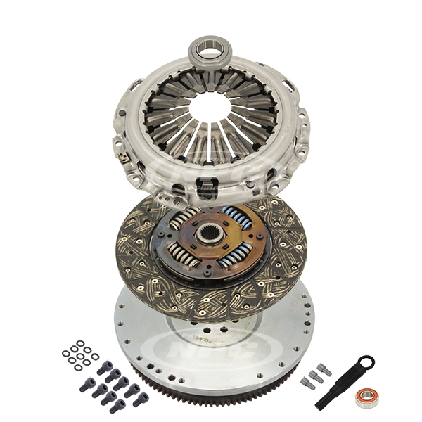 NPC Super Heavy Duty Organic Clutch & Flywheel Package - 6-Speed SR20