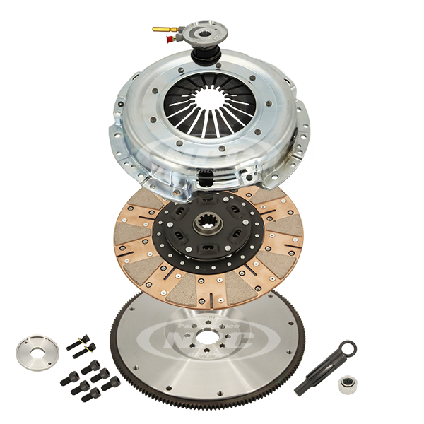 NPC Super Heavy Duty Cushion Button Clutch & Flywheel Package (firm pedal feel) - BA-BF XR8