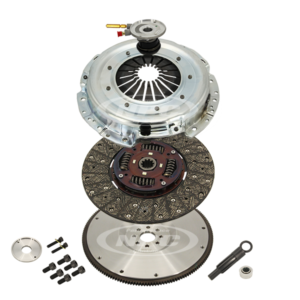 NPC Super Heavy Duty Organic Clutch & Flywheel Package (firm pedal feel) - BA-BF XR8