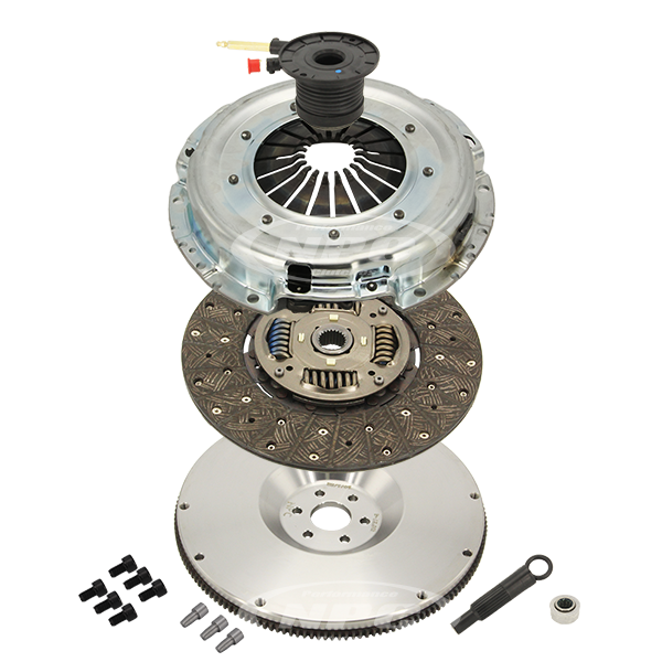 NPC Super Heavy Duty Organic Clutch & Flywheel Package (firm pedal feel) - BA-BF Barra Turbo