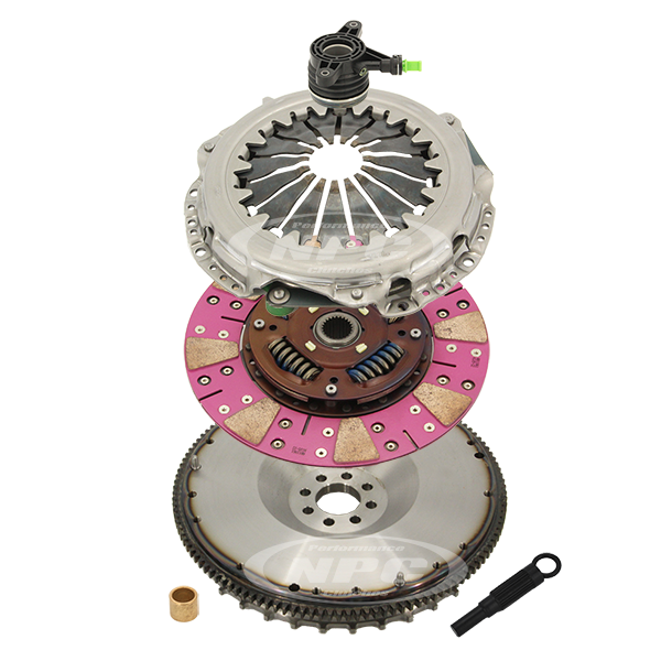 NPC Super Heavy Duty Cushion Button Clutch & Flywheel Package - Z33 VQ35HR