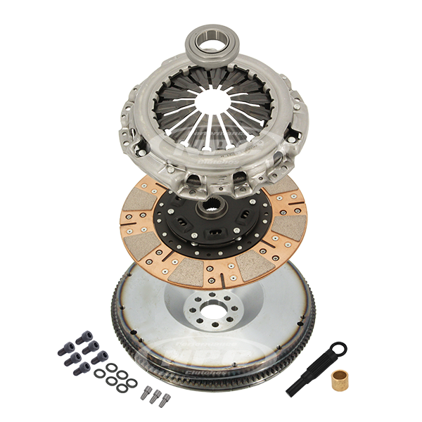 NPC Super Heavy Duty Cushion Button Clutch & Flywheel Package - Z33 VQ35DE