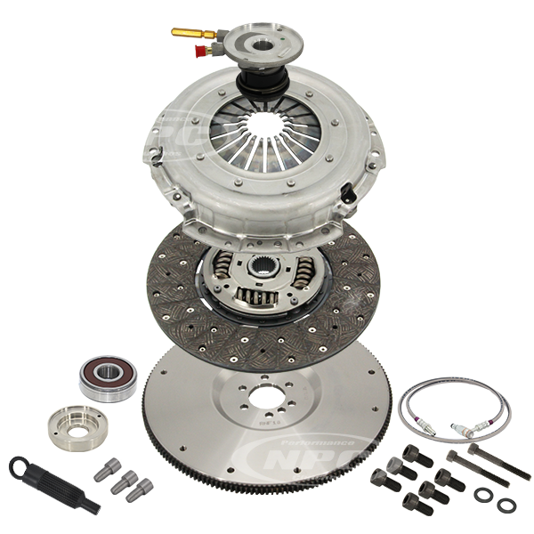 NPC Heavy Duty Organic Clutch & Flywheel Package (light pedal feel) - VE V8