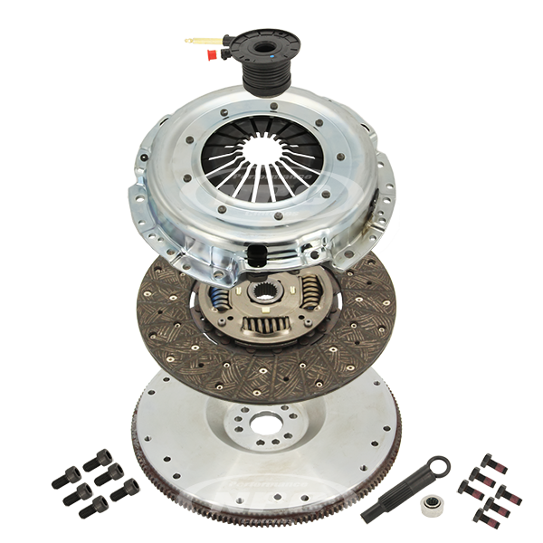 NPC Super Heavy Duty Organic Clutch & Flywheel Package (firm pedal feel) - FG Barra