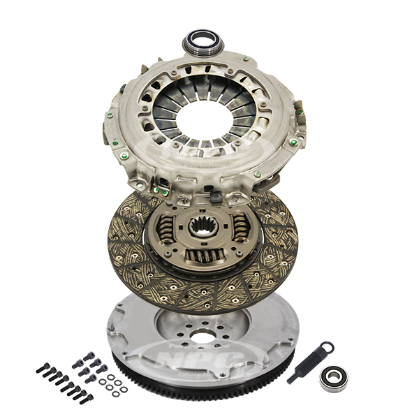 NPC Super Heavy Duty Organic Clutch & Flywheel Package - JZA80 6-Speed