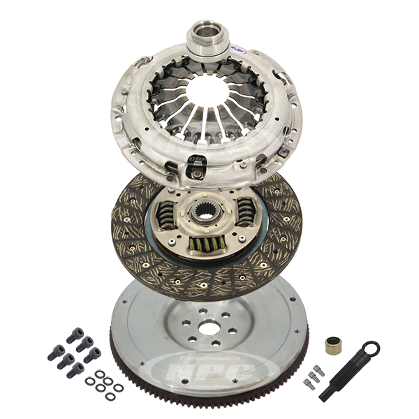 NPC Super Heavy Duty Organic Clutch & Flywheel Package - Mazda3 SP23