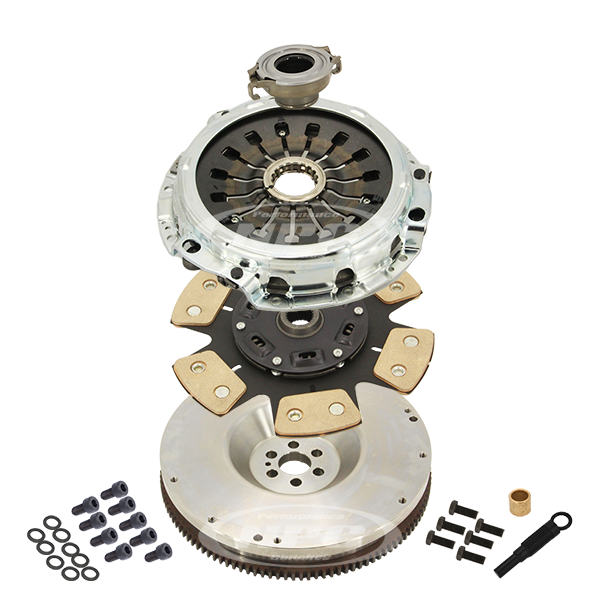 NPC Super Heavy Duty Button Clutch & Solid Conversion Flywheel Package - BNR34 Skyline