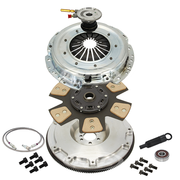 NPC Super Heavy Duty Button Clutch & Flywheel Package (firm pedal feel) - VE/VF V8