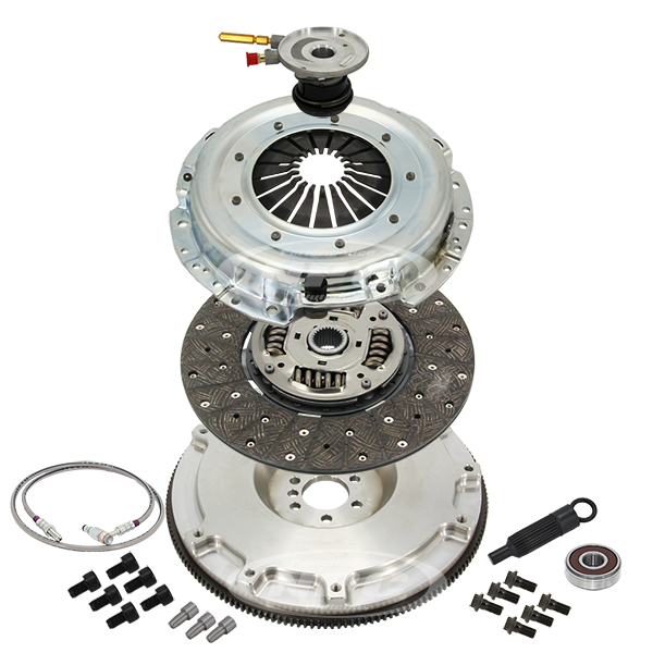 NPC Heavy Duty Organic Clutch & Flywheel Package (light pedal feel) - VE/VF V8