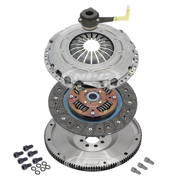 NPC Super Heavy Duty Organic Clutch & Flywheel Package - RS 6 SPEED/R