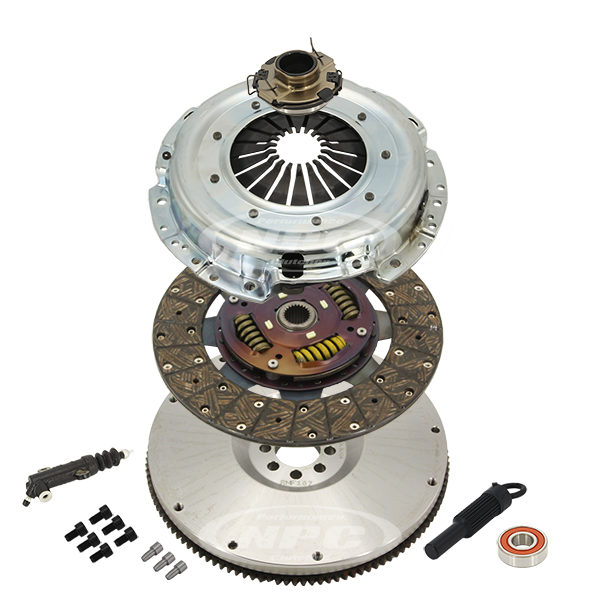 NPC Super Heavy Duty Organic Clutch & Flywheel Package - 6-Speed D-MAX