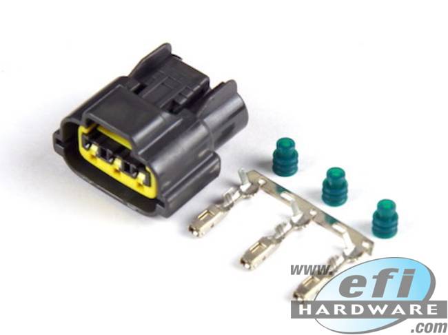 Nissan 3-Pin Coil Plug Connector - Grey Singular - Late SR20/RB25/VR38