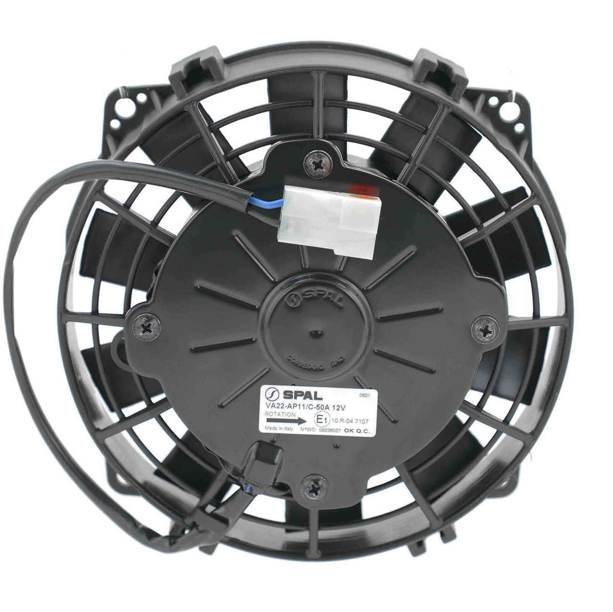 PWR 06" Fan Straight Blade Pull 12V - 313CFM - 53mm Deep