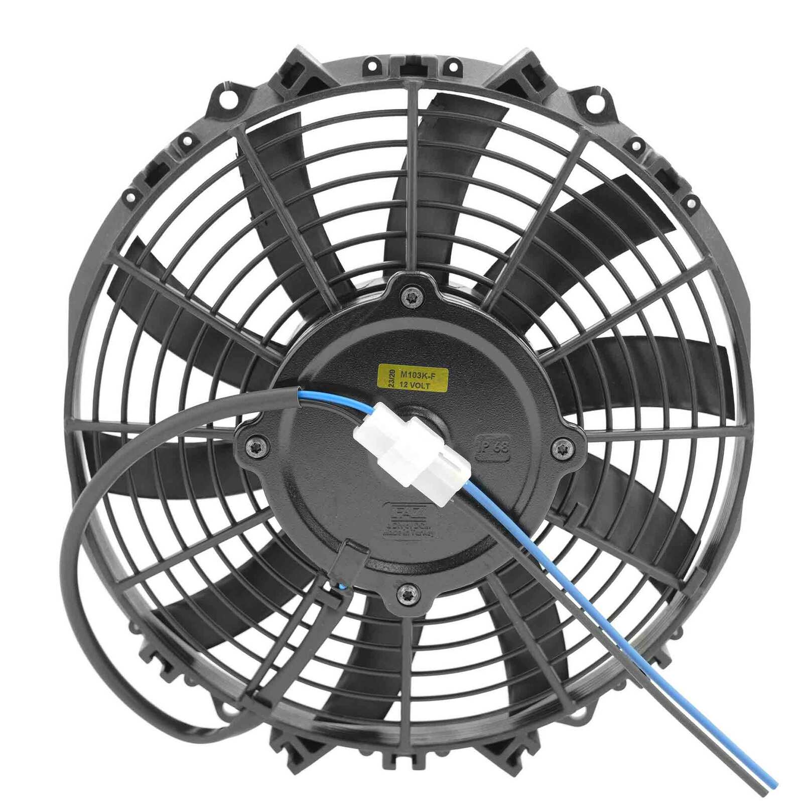 PWR 10" Fan Skew Blade Reversible 12V - 950CFM - 63mm Deep