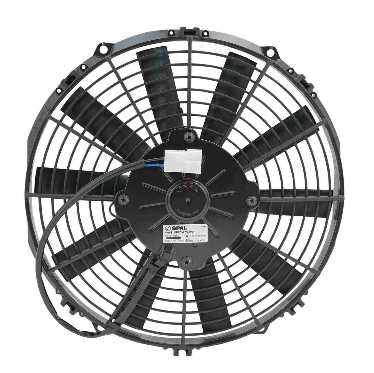 PWR 11" Fan Straight Blade Push 12V - 761CFM - 52mm Deep