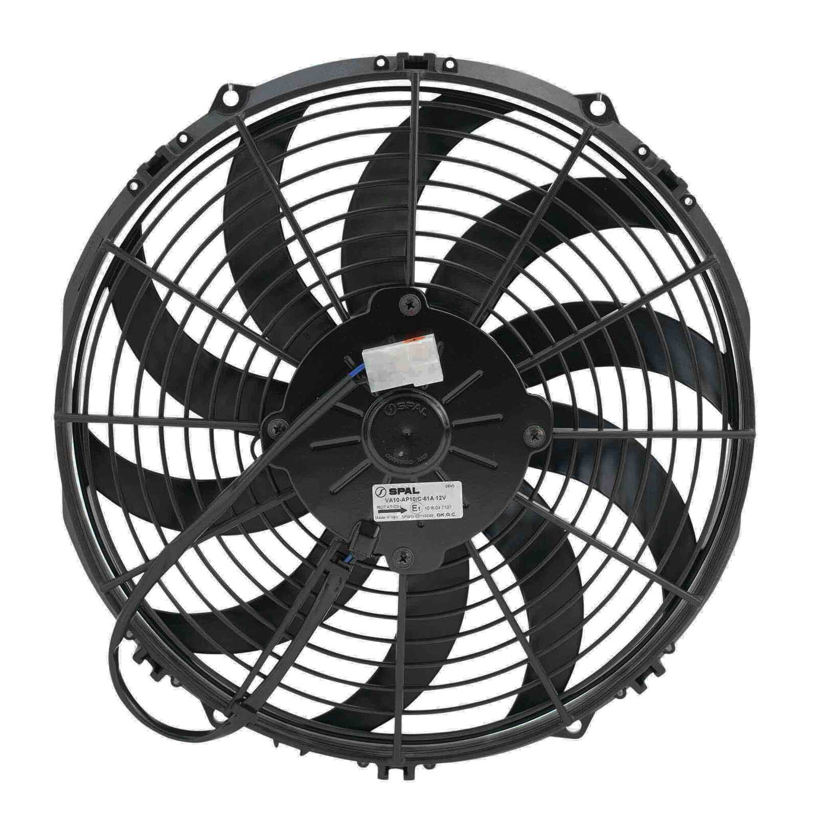 PWR 12" Fan Skew Blade Pull 12V - 909CFM - 52mm Deep