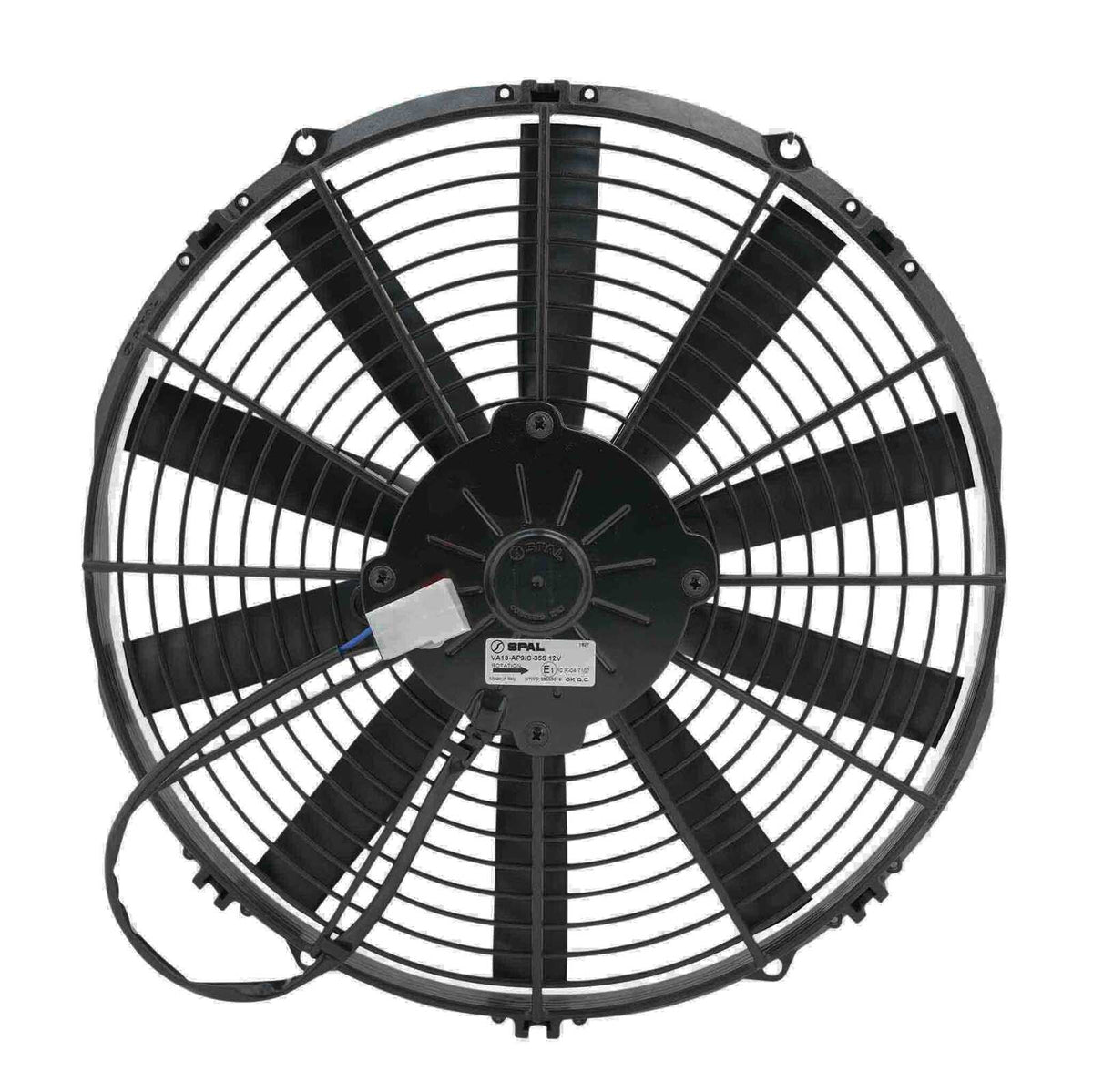 PWR 13" Fan Straight Blade Push 12V - 991CFM - 52mm Deep