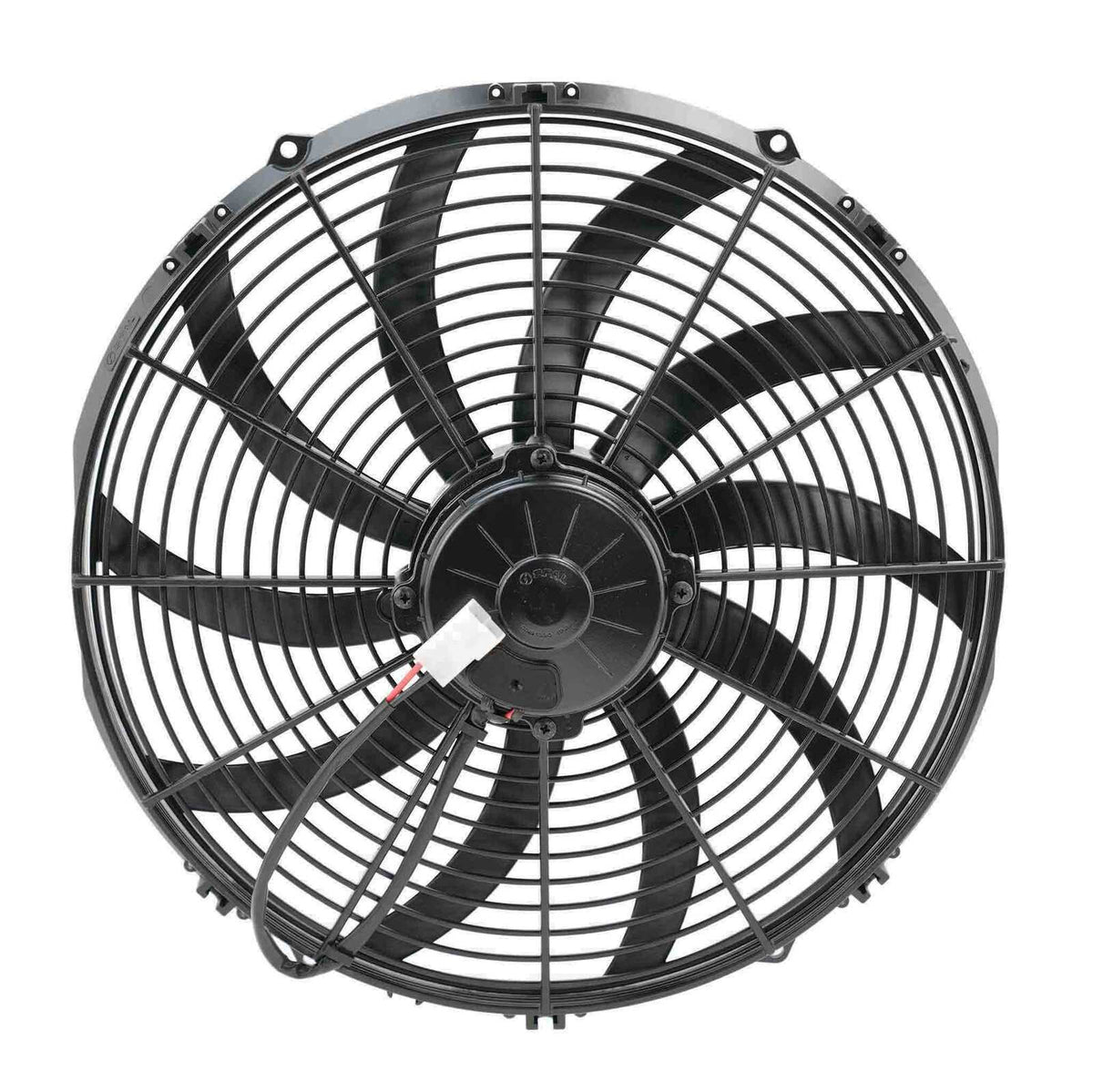 PWR 16" Fan Skew Blade Pull 12V - 2024CFM - 88mm Deep