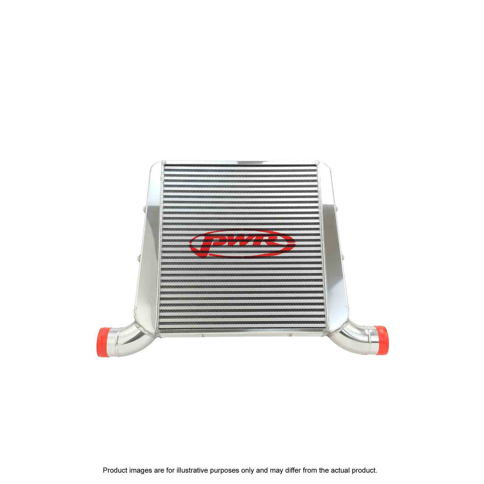 PWR 2.5" Outlets Large 68mm Intercooler - Mazda RX2-RX7 Series 1-3 12AT/20BT Rotary 70-85
