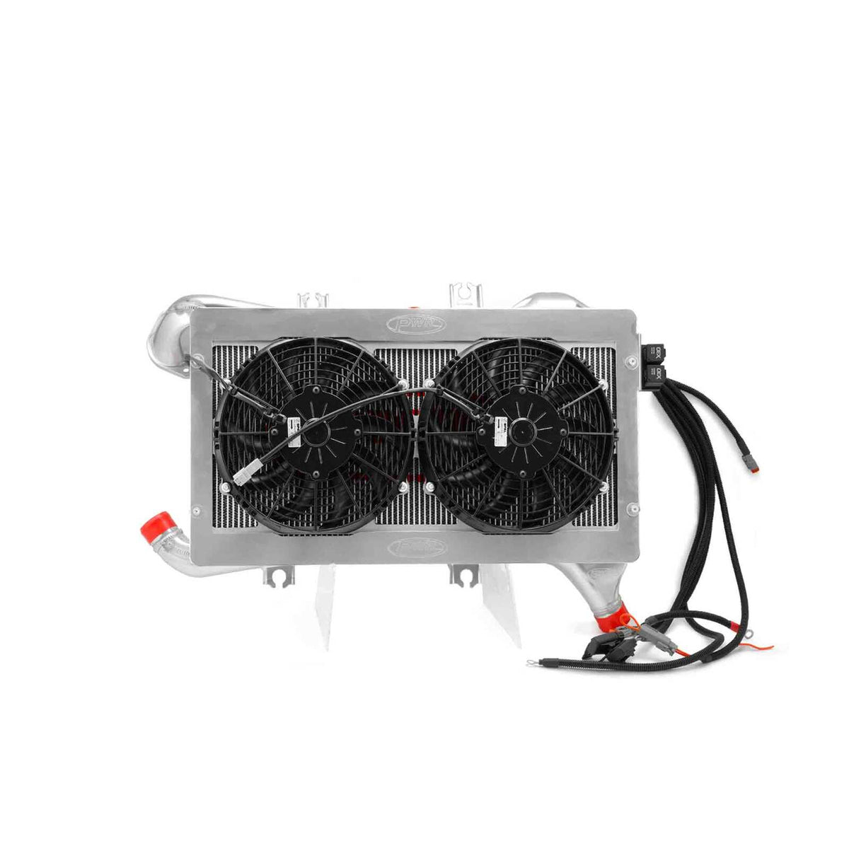 PWR Elite Series Billet Intercooler - Toyota Landcruiser 200 Series V8 Diesel 2008+ No factory engine cover mounts