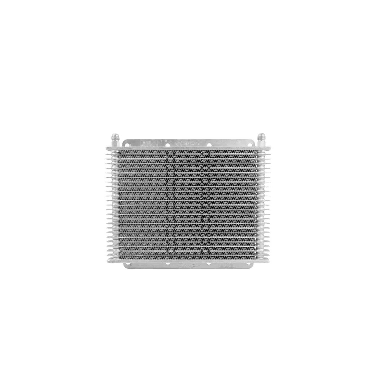 PWR Trans Oil Cooler - 280 x 200 x 19mm - 6AN fittings