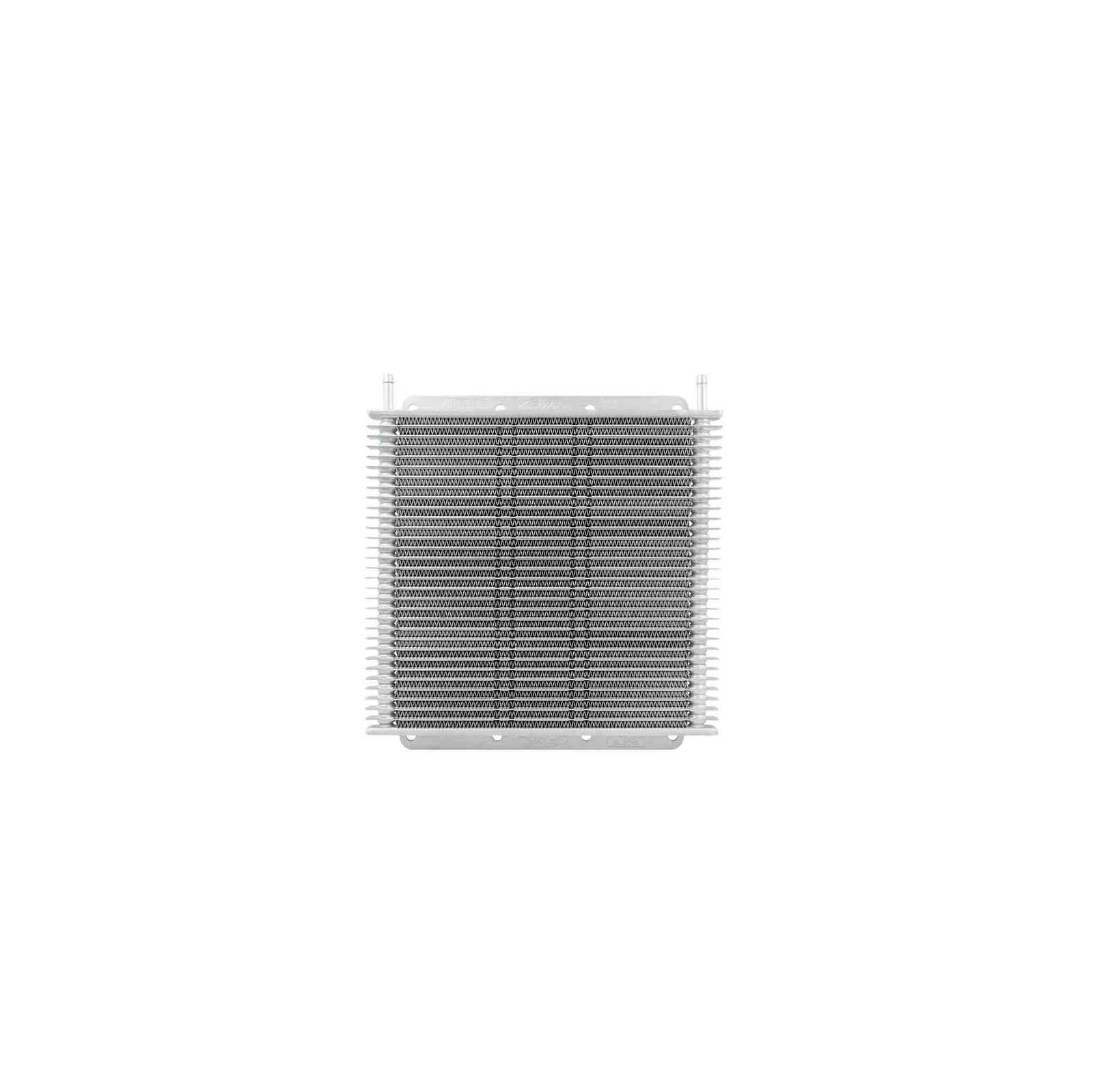 PWR Trans Oil Cooler - 280 x 255 x 19mm - 5/16" Hose Barb
