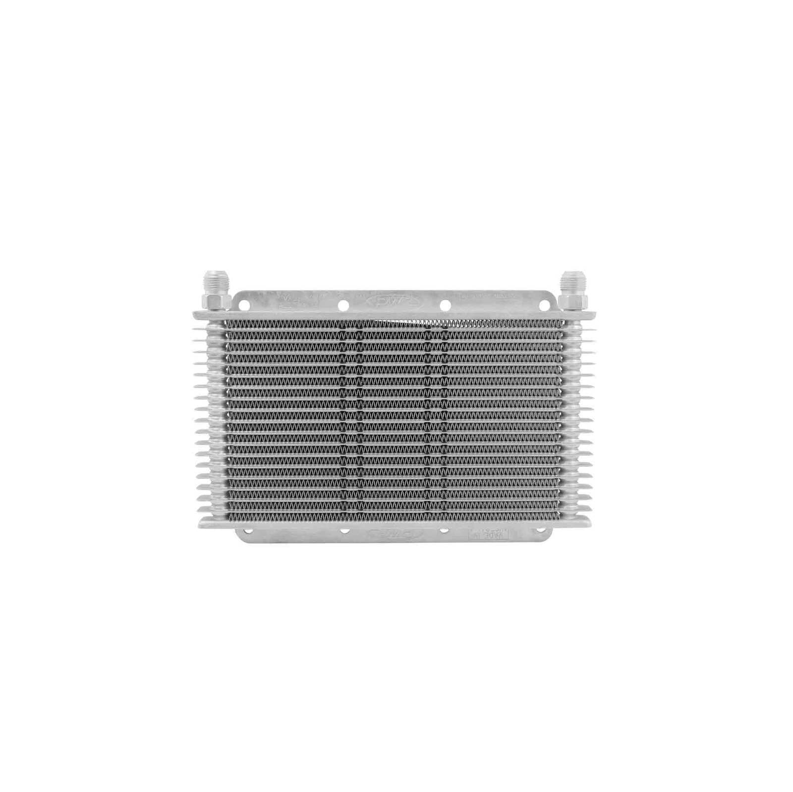 PWR Trans Oil Cooler - 280 x 150 x 19mm - 8AN fittings