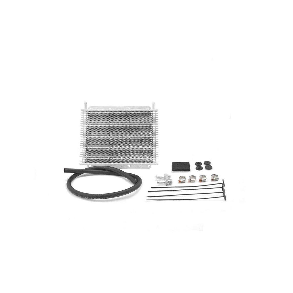 PWR Trans Oil Cooler Kit - 280 x 200 x 19mm - 5/16" Hose Barb