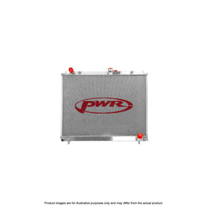 PWR 42mm Closemesh Radiator - Mitsubishi Pajero NM-NT 3.2L Diesel 00-11