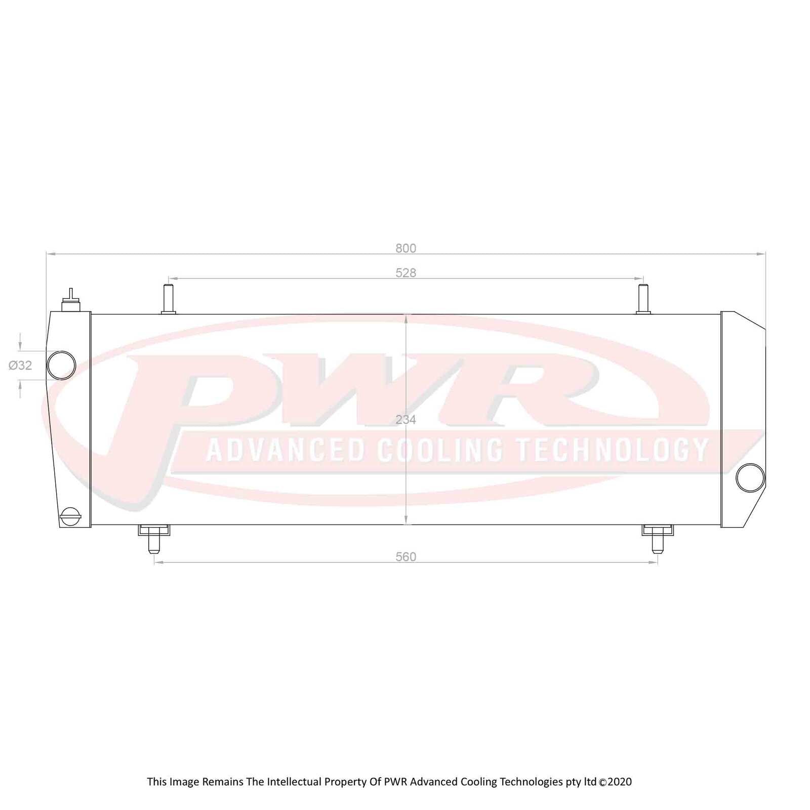 PWR 42mm Radiator - Lotus Elan M100 91-95