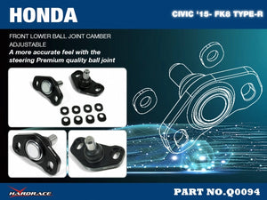 Hardrace Front Lower Camber Adjuster - Honda Civic FK8