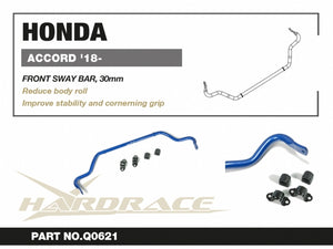 Hardrace Front Sway Bar 30mm - Honda Accord CV1,2,3