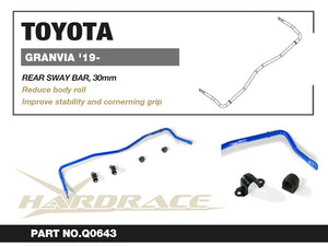 Hardrace Rear Sway Bar - Toyota Granvia