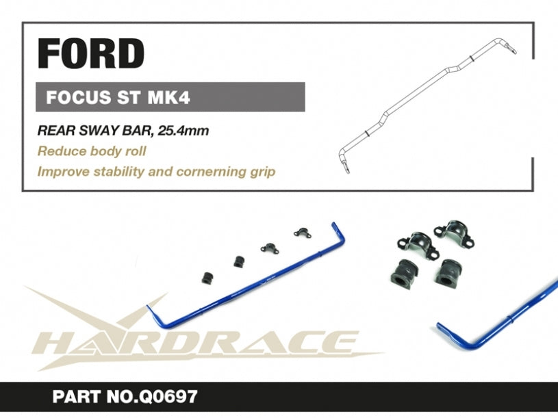 Hardrace Rear Sway Bar Ford Focus Mk4 ST Garage 7