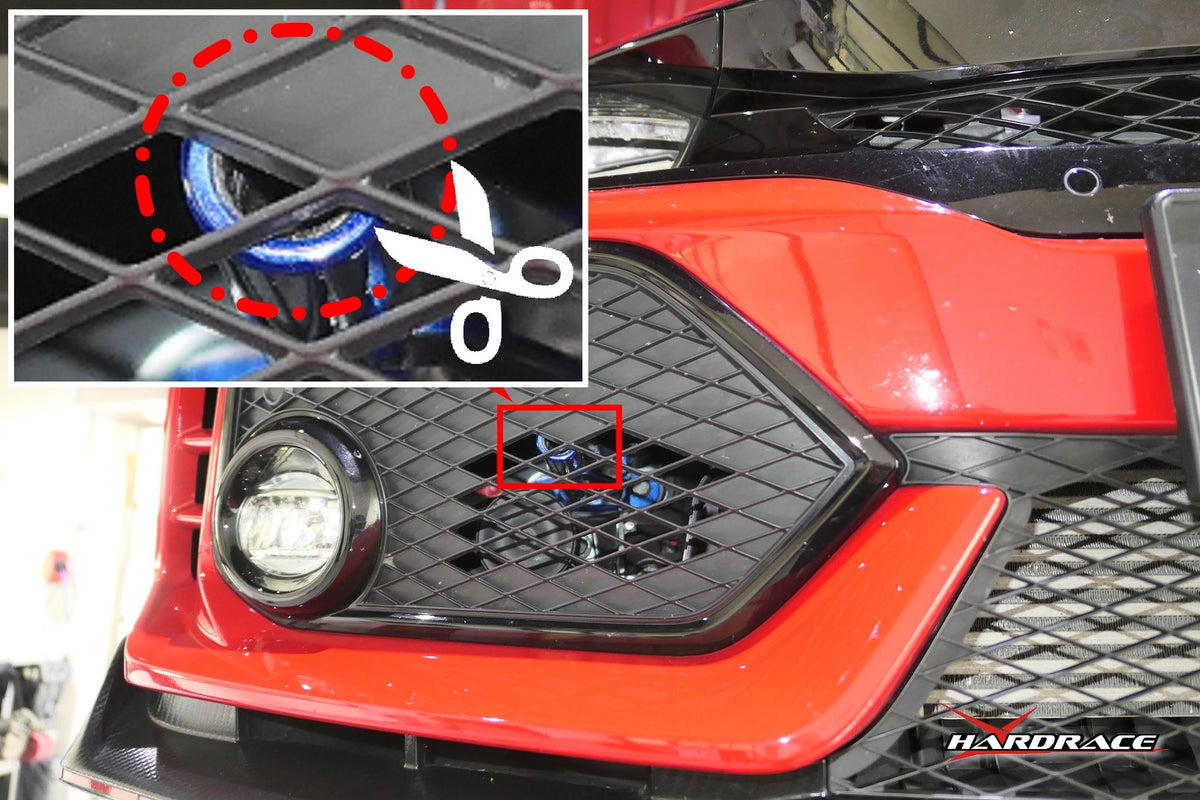 Hardrace Front Tow Hook Honda Civic FK8 Garage 7