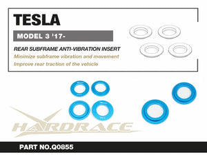 Hardrace Rear Subframe Anti-Vibration Insert - Telsa Model 320 Pre-Facelift