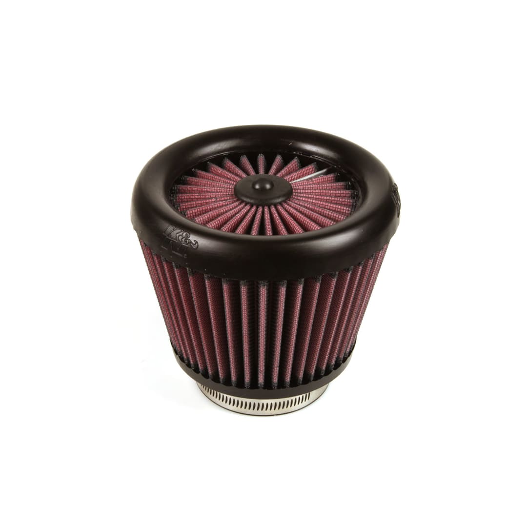 K&N Universal Pod Filter - 3" Inlet - 4.625" Tall x 4.5" Base Outside Diameter