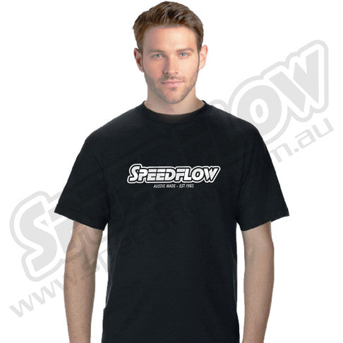 Speedflow Logo Tee - Black - Large