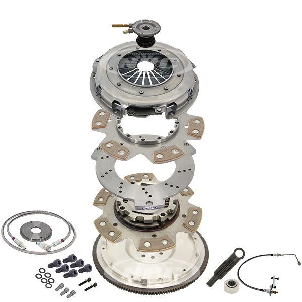 NPC 260mm Carbotic Button Twin Plate Sprung Center - FG/Mustang V8