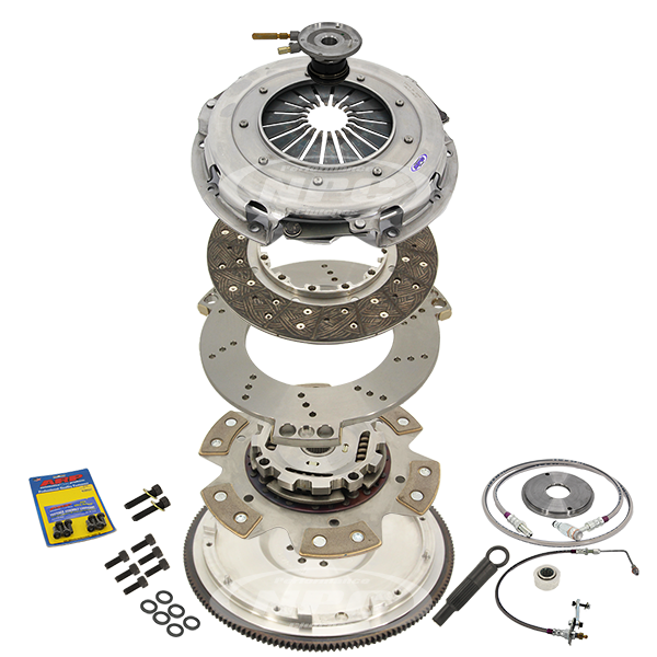 NPC 260mm Multi Friction Twin Plate Coppermix Organic & Button Combination - FG V8